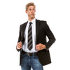 Men's Tailored - Fit Suits Separates Jacket - Bundle Bus
