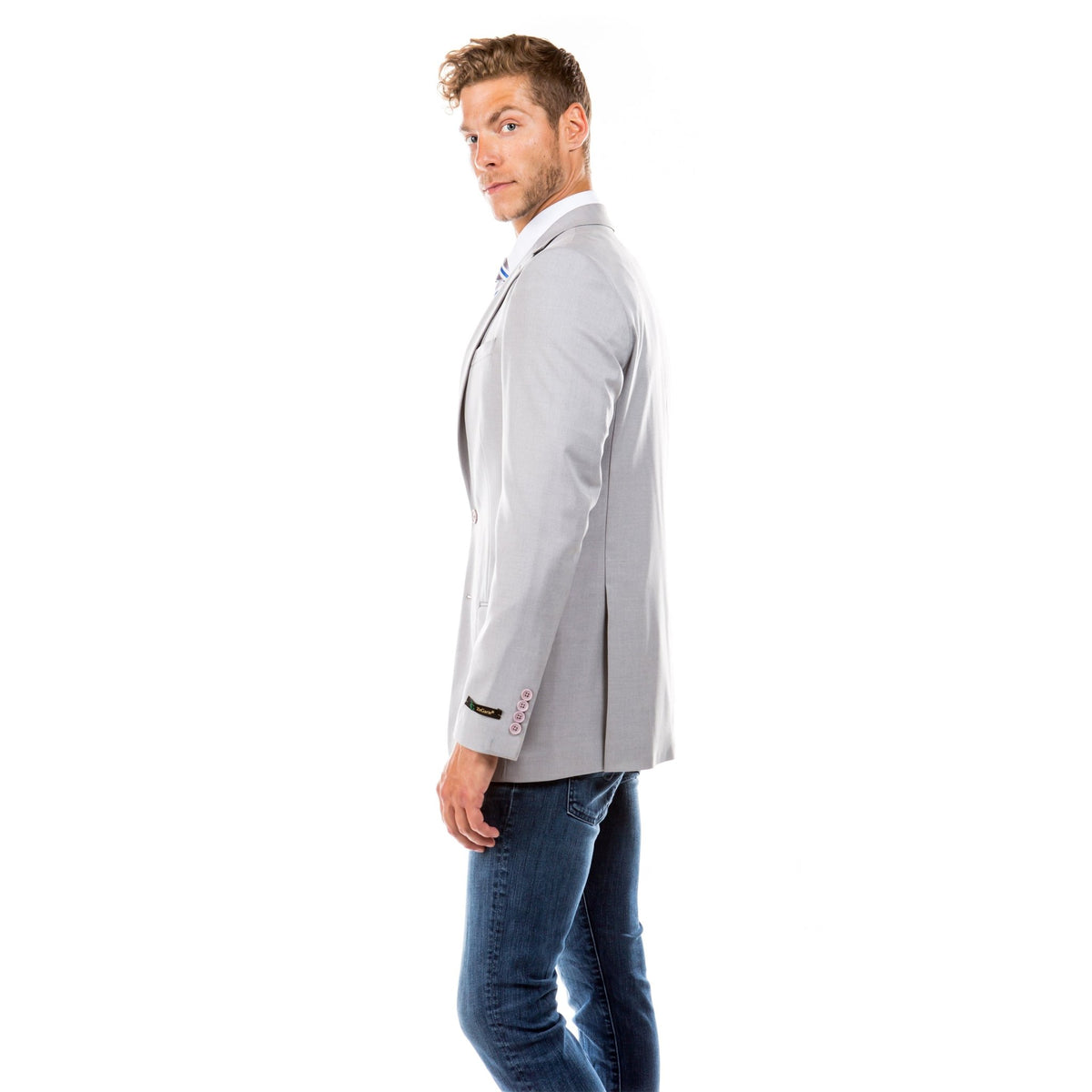 Men's Tailored - Fit Suits Separates Jacket - Bundle Bus