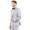 Men's Tailored - Fit Suits Separates Tuxedo Jacket w/ Peak Lapel - Bundle Bus