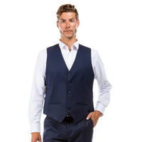 Navy Zegarie Suit Separates Solid Men's Vests For Men - Bundle Bus