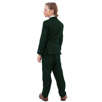 Perry Ellis Boy's 5pc Solid Suit - Bundle Bus