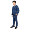 Perry Ellis Boy's 5pc Solid Suit - Bundle Bus