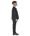 Perry Ellis Boy's 5pc Windowpane Suit - Bundle Bus