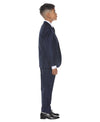 Perry Ellis Boy's 5pc Windowpane Suit - Bundle Bus