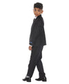 Perry Ellis Boy's 5pc Windowpane Suit - Bundle Bus