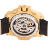 Reign Commodus Automatic Leather - Band Skeleton Watch - Bundle Bus