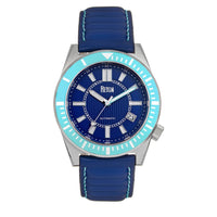 Reign Francis Automatic Leather - Band Watch with Date - Bundle Bus