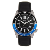 Reign Francis Automatic Leather - Band Watch with Date - Bundle Bus