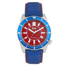 Reign Francis Automatic Leather - Band Watch with Date - Bundle Bus