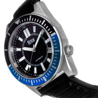 Reign Francis Automatic Leather - Band Watch with Date - Bundle Bus