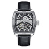 Reign Olympia Automatic Semi - Skeleton Leather - Band Watch - Bundle Bus
