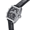 Reign Olympia Automatic Semi - Skeleton Leather - Band Watch - Bundle Bus