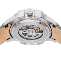Reign Solstice Automatic Leather - Band Skeleton Watch - Bundle Bus