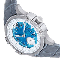 Reign Solstice Automatic Leather - Band Skeleton Watch - Bundle Bus