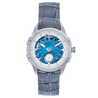 Reign Solstice Automatic Leather - Band Skeleton Watch - Bundle Bus