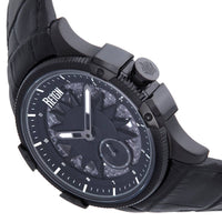 Reign Solstice Automatic Leather - Band Skeleton Watch - Bundle Bus