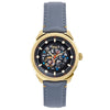 Reign Weston Automatic Leather - Band Skeleton Watch - Bundle Bus