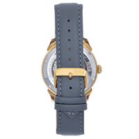Reign Weston Automatic Leather - Band Skeleton Watch - Bundle Bus