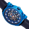 Reign Weston Automatic Leather - Band Skeleton Watch - Bundle Bus