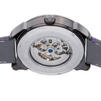 Reign Weston Automatic Leather - Band Skeleton Watch - Bundle Bus