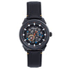 Reign Weston Automatic Leather - Band Skeleton Watch - Bundle Bus