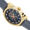 Reign Weston Automatic Leather - Band Skeleton Watch - Bundle Bus