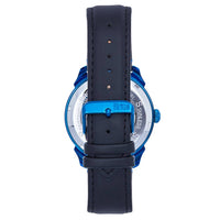 Reign Weston Automatic Leather - Band Skeleton Watch - Bundle Bus