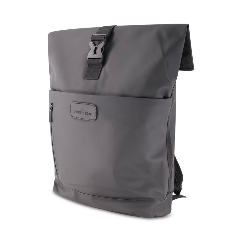 Roll Top Travel Backpack–Stylish, Versatile & Waterproof - Bundle Bus