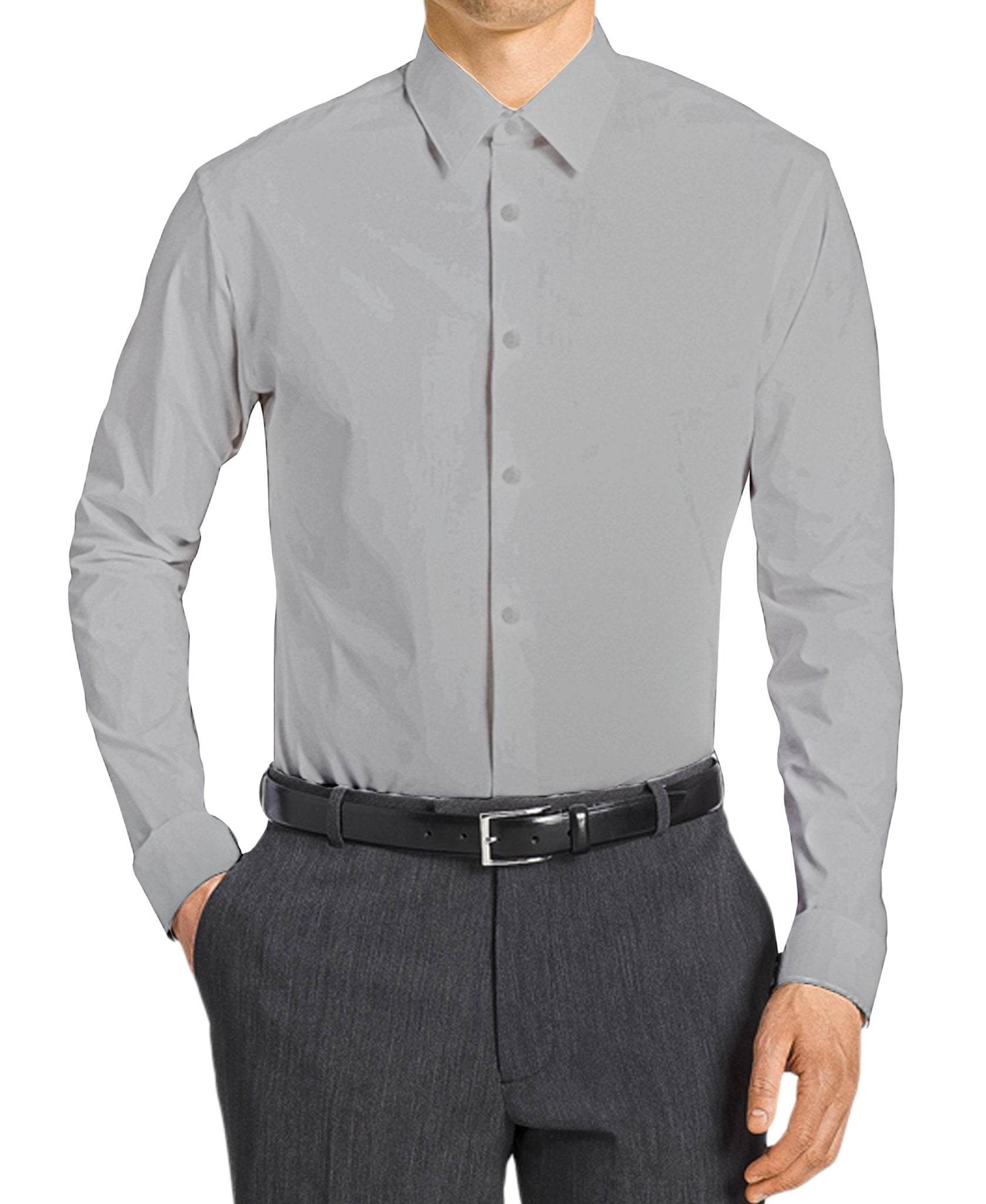 Solid Office Dress - shirt By Tazzio - Bundle Bus