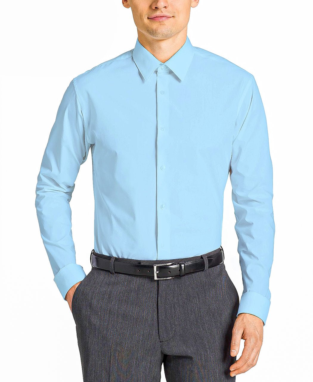 Solid Office Dress - shirt By Tazzio - Bundle Bus