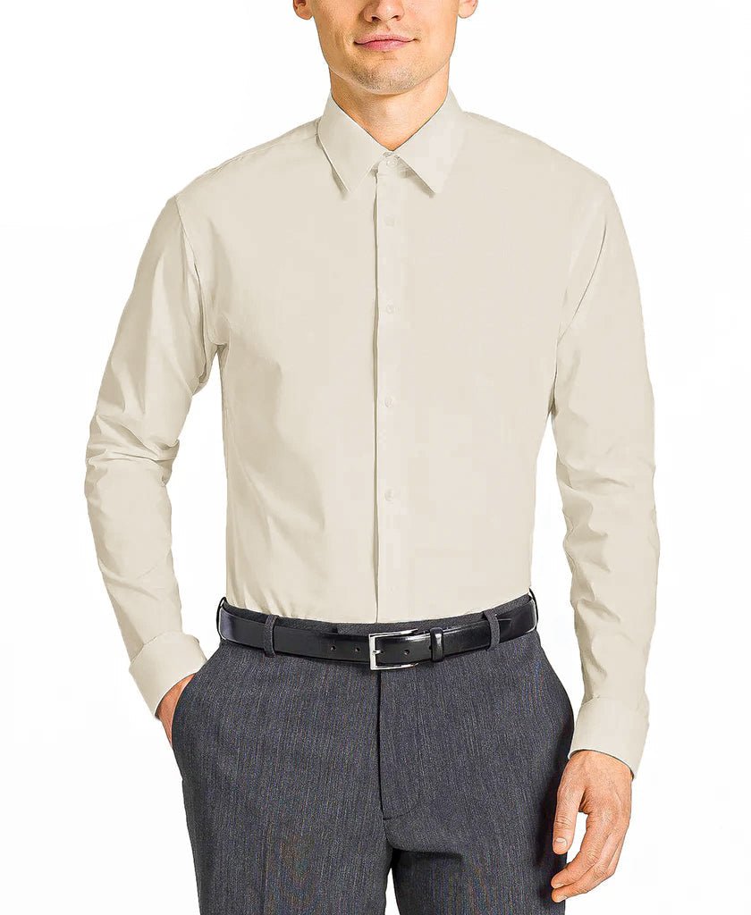 Solid Office Dress - shirt By Tazzio - Bundle Bus