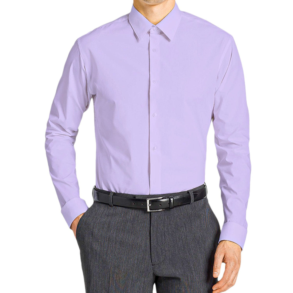 Solid Office Dress - shirt By Tazzio - Bundle Bus