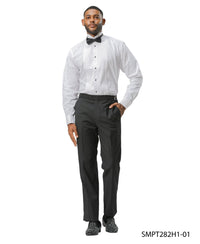 Solid Tuxedo Dress Pants By Stacy Adams - Bundle Bus