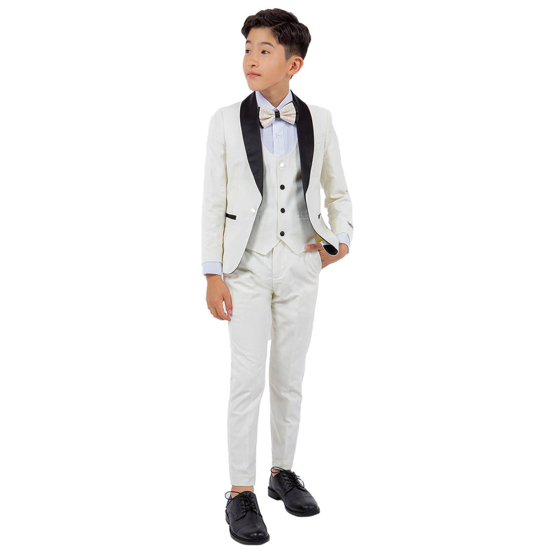 Stacy Adams Ivory 5 pc Tuxedo - Bundle Bus