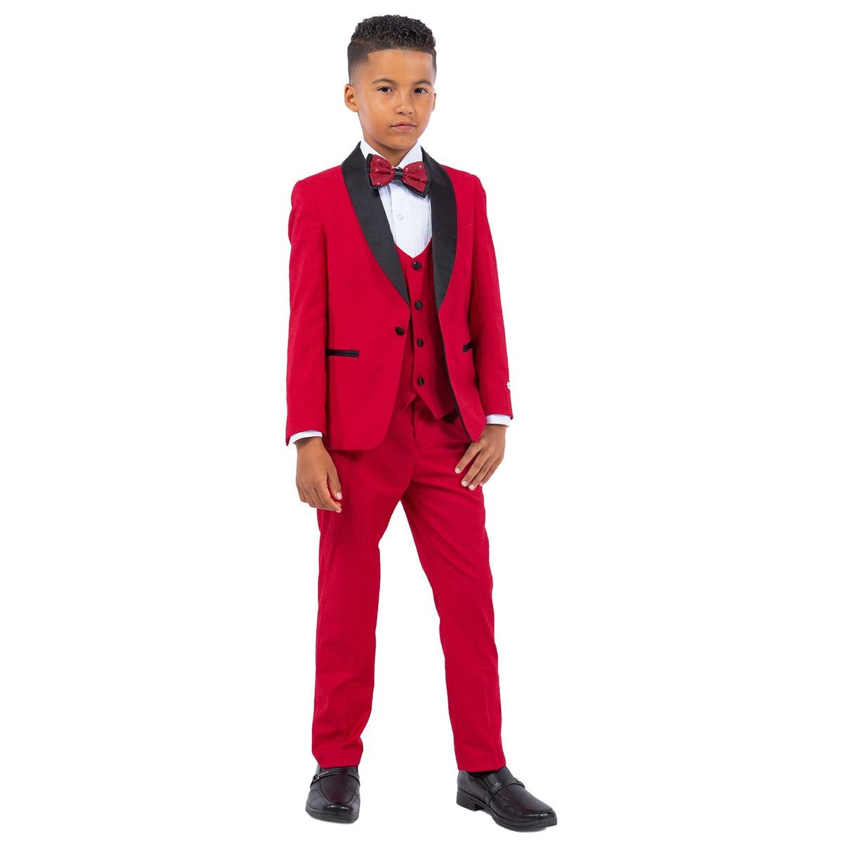 Stacy Adams Red 5 pc Tuxedo - Bundle Bus