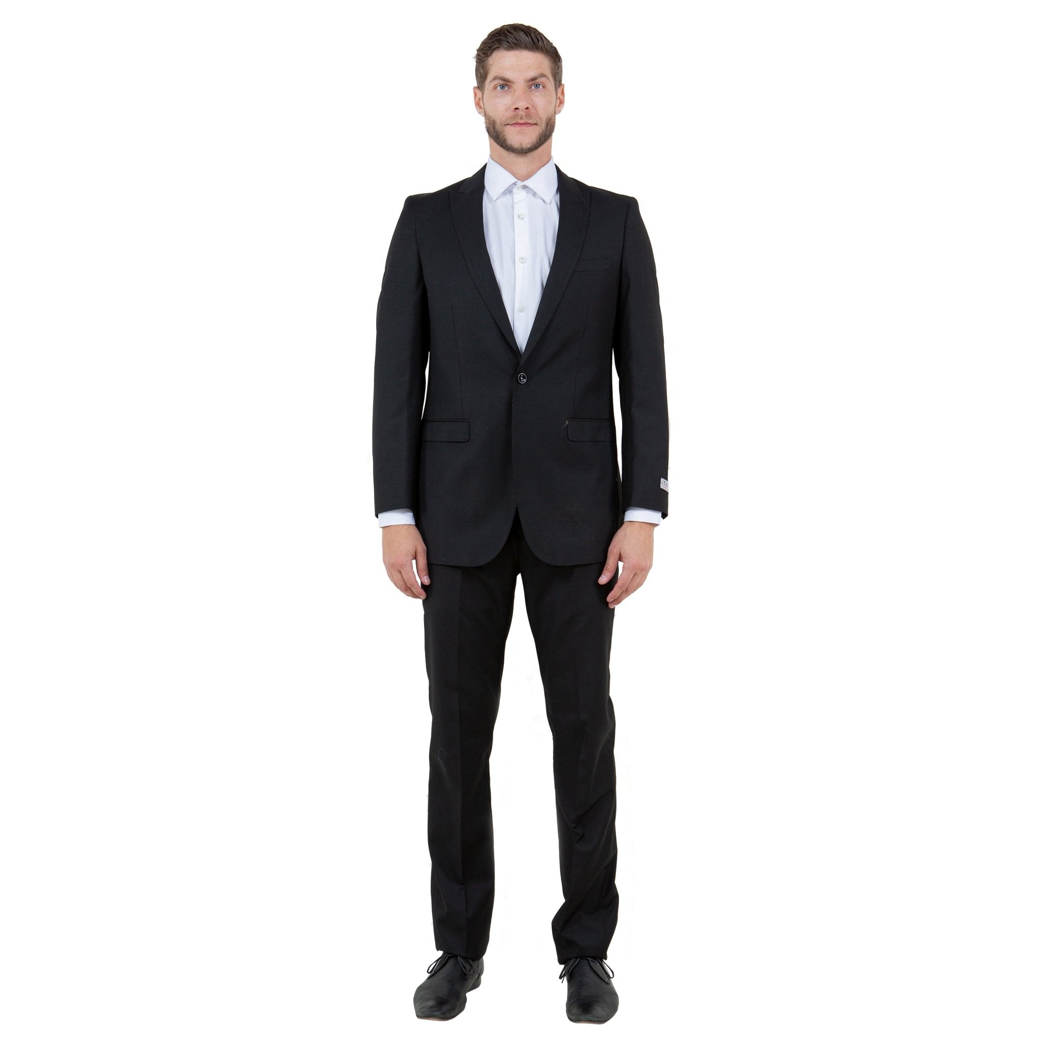 Tazzio Mens - suit 2 - PC Peak Lapel Slim Fit - Bundle Bus