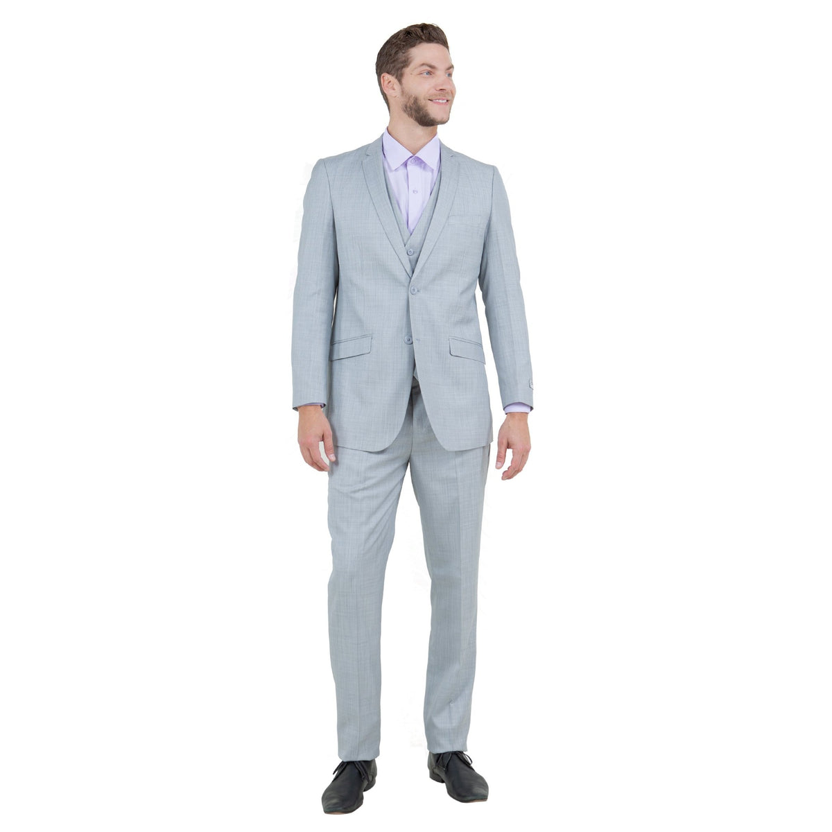 Tazzio Mens - suit 3 - PC Textured Slim Fit - Bundle Bus