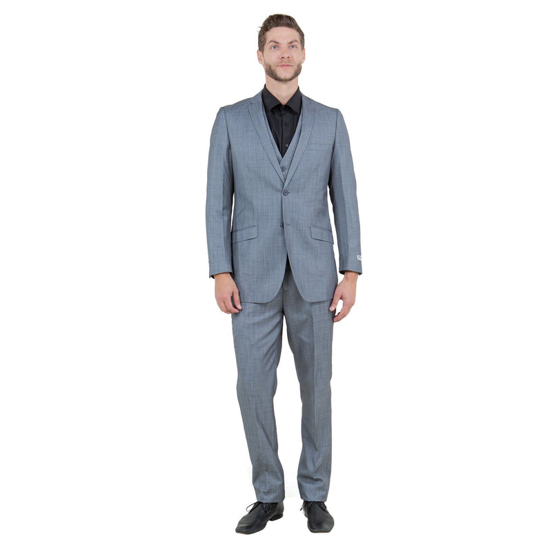 Tazzio Mens - suit 3 - PC Textured Slim Fit - Bundle Bus