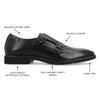 Thomas & Vine Artemis Chisel Toe Double Monk Strap - Bundle Bus