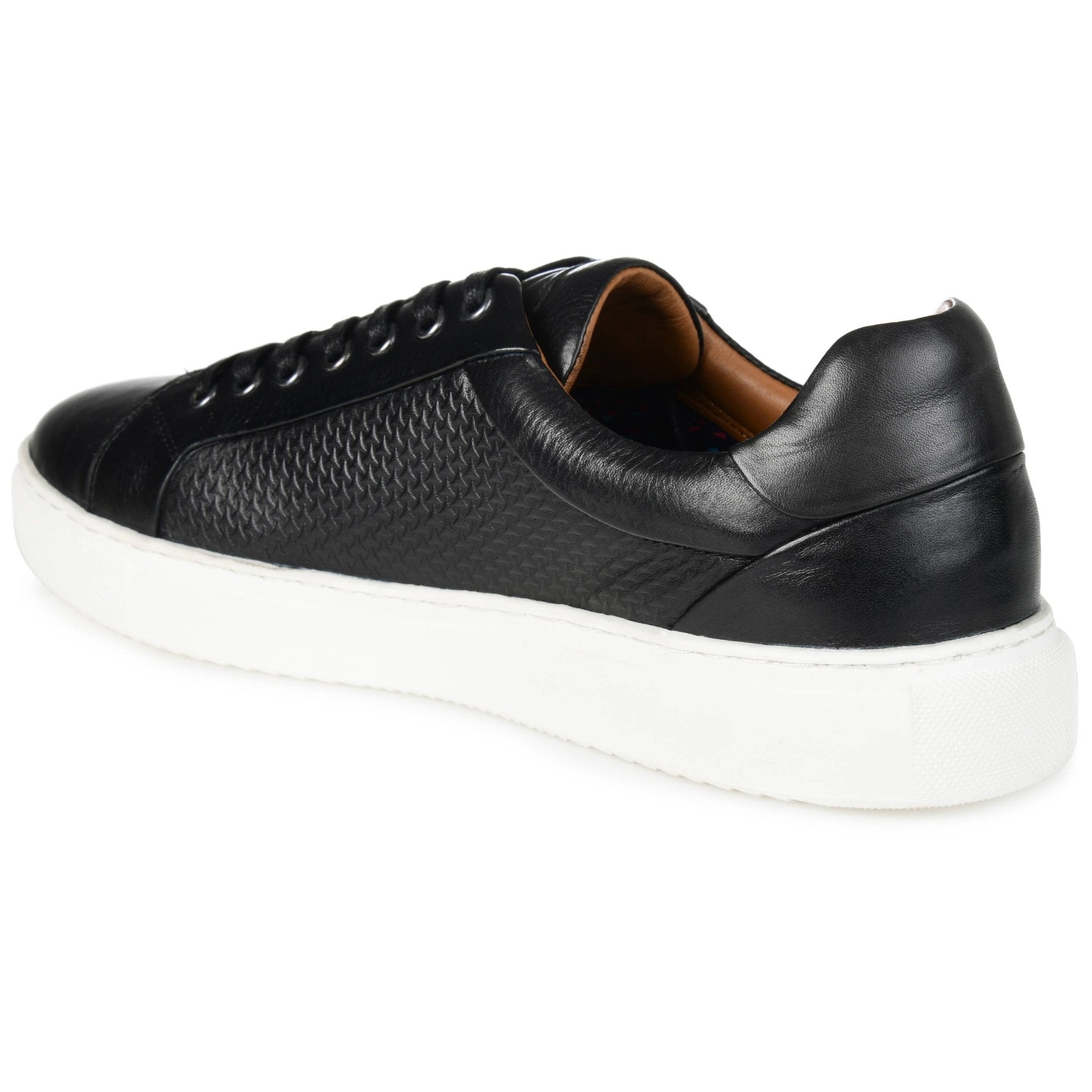 Thomas & Vine Canton Embossed Leather Sneaker - Bundle Bus