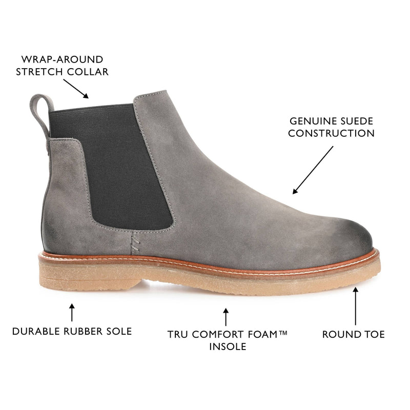 Thomas & Vine Cedric Plain Toe Chelsea Boot - Bundle Bus