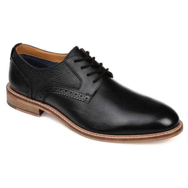 THOMAS & VINE - Clayton Plain Toe Brogue Derby - Bundle Bus