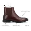 Thomas & Vine Hanford Plain Toe Chelsea Boot - Bundle Bus