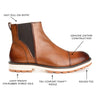 Thomas & Vine Jaylon Cap Toe Chelsea Boot - Bundle Bus