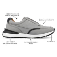 Thomas & Vine Lowe Casual Leather Sneaker - Bundle Bus
