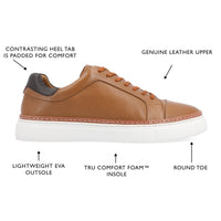 Thomas & Vine Nathan Casual Leather Sneaker - Bundle Bus