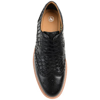 THOMAS & VINE - Radcliff Woven Wingtip Derby - Bundle Bus