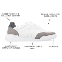 Thomas & Vine Roderick Casual Leather Sneaker - Bundle Bus