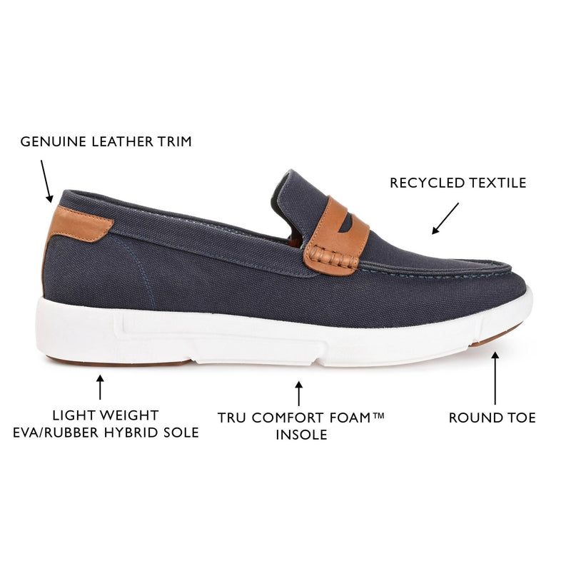 Thomas & Vine Tevin Textile Loafer - Bundle Bus