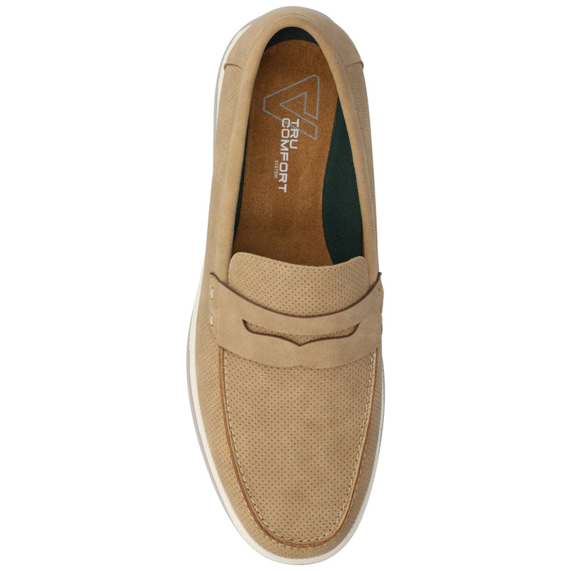 Vance Brantley Casual Slip - on Perforated Penny Loafer - Bundle Bus